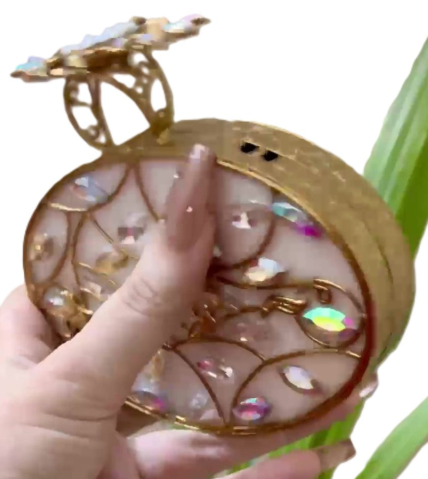 Authentic Turkish Craftsmanship for Women-Compact & Functional-Elegant Evening Purse with Beaded Tassel | Luxury Gift-Ready Bag for Weddings, Parties & Events