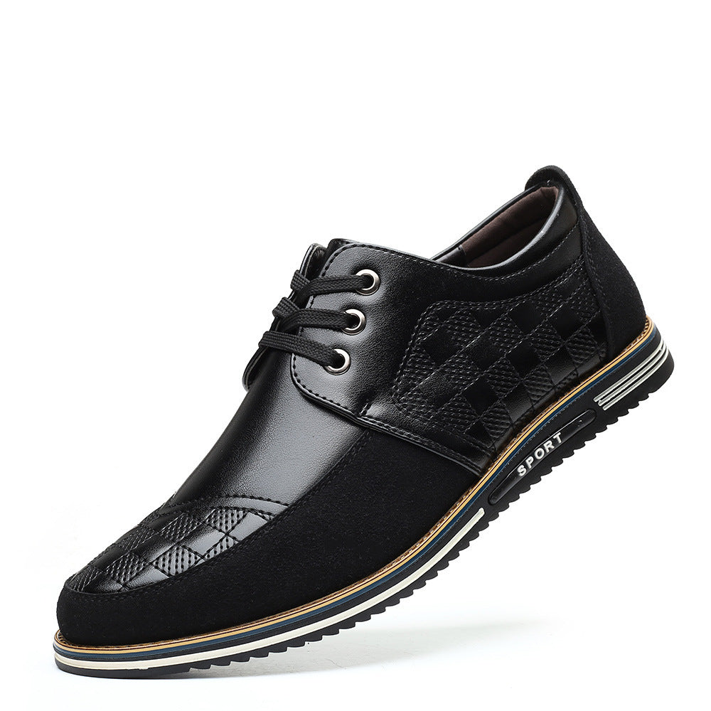 Fashion British plus size shoes men