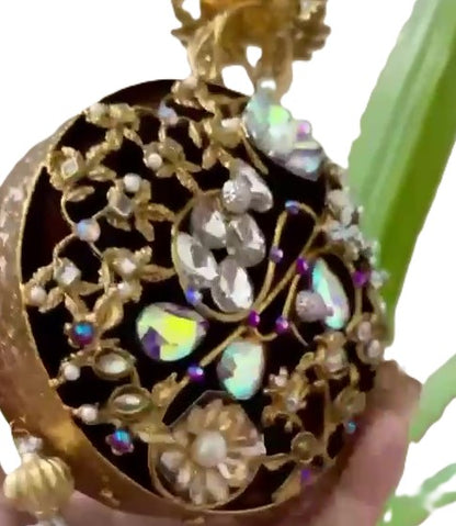 Authentic Turkish Craftsmanship for Women-Compact & Functional-Elegant Evening Purse with Beaded Tassel | Luxury Gift-Ready Bag for Weddings, Parties & Events