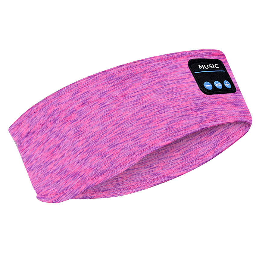 Casque de sommeil sans fil Bluetooth Bandeau mince doux élastique confortable écouteurs de musique masque pour les yeux pour dormeur latéral Sports