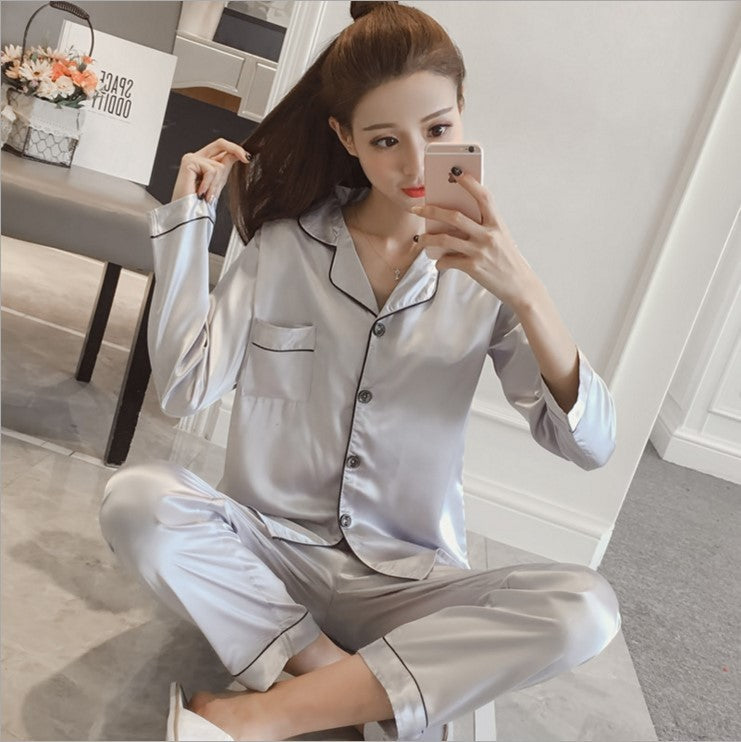 Suit Women Short Sleeve Shorts Pajamas Home Service