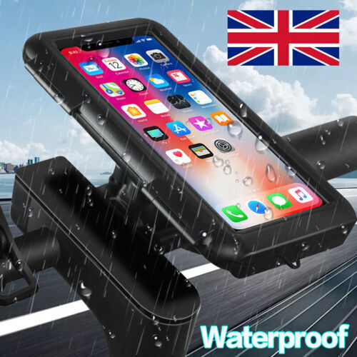 Funda para teléfono con soporte para bicicleta y moto, resistente al agua, para todos los teléfonos móviles