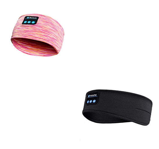 Casque de sommeil sans fil Bluetooth Bandeau mince doux élastique confortable écouteurs de musique masque pour les yeux pour dormeur latéral Sports