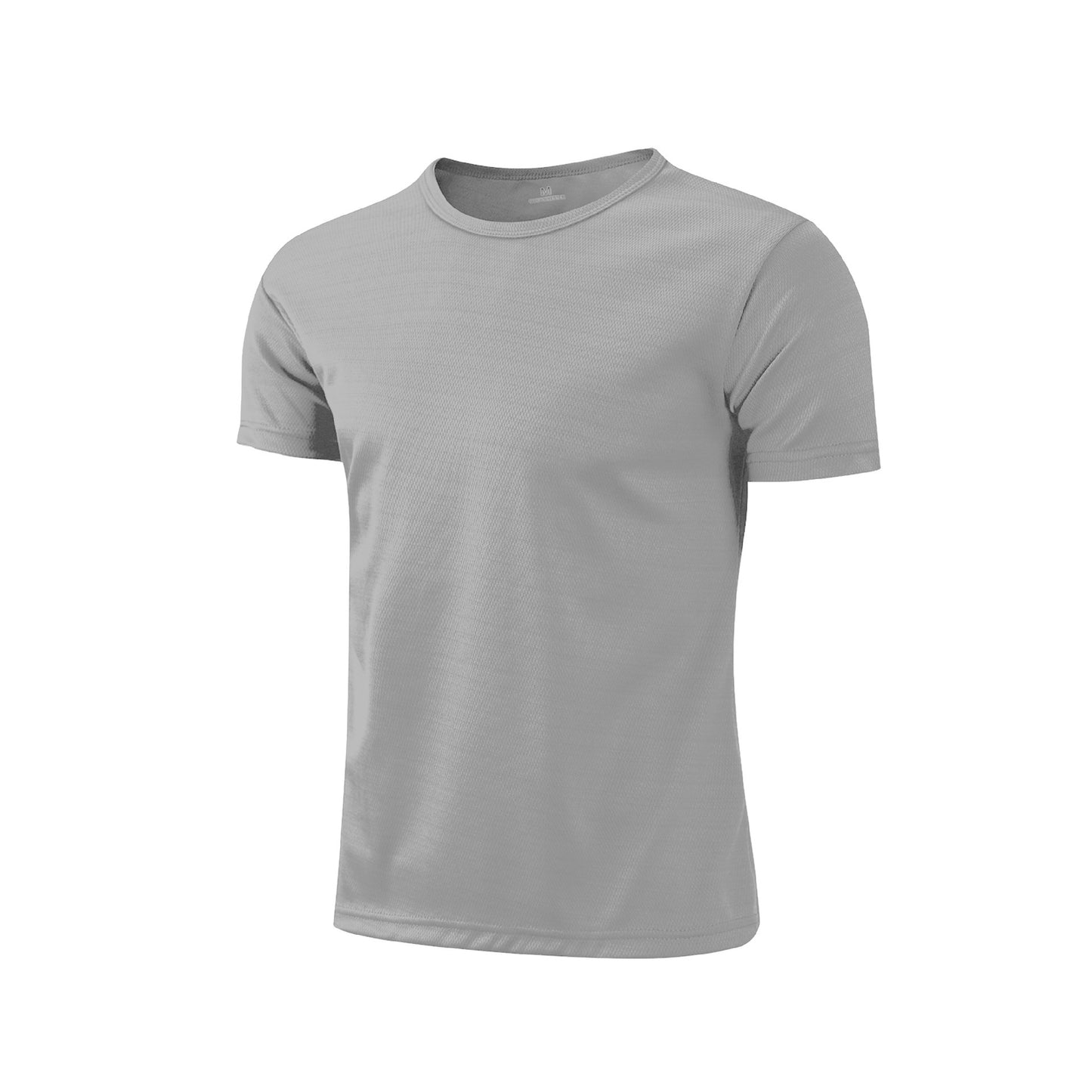 Quick-drying T-shirt Round Neck Short-sleeved Shirt Work Clothes Outside- Free Shipping