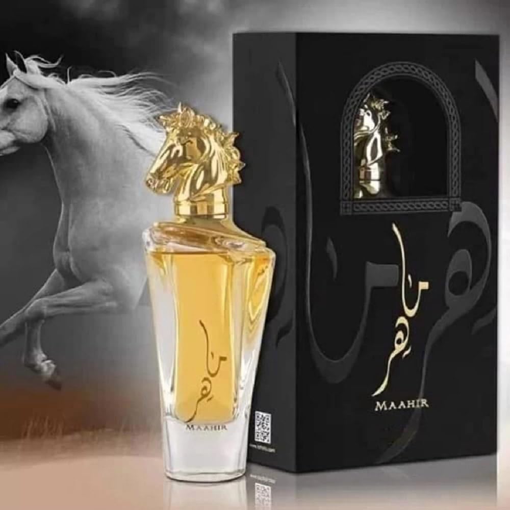 Maahir With Free Mini EDP Perfume – Woody & Powdery Unisex Scent - Arabian UAE Luxury Fragrance - 100ml Eau De Parfum-100% Original -Money Back Guarantee
