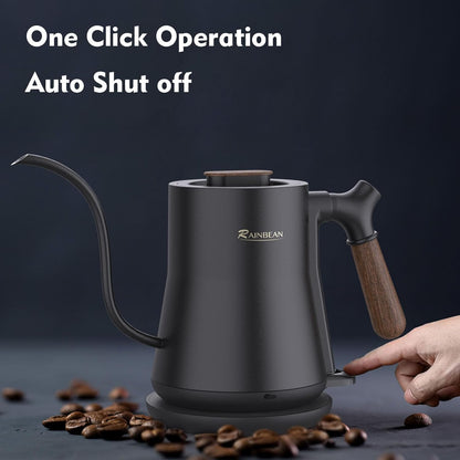 Gooseneck Electric Kettle, Pour Over Coffee Kettle Hot Water Tea Kettle,Stainless Steel Inner With Leak Proof Design,Rapid Heating, Auto Shutoff- Free Shipping