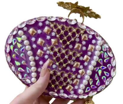 Elegant Handcrafted Turkish Clutch,The Jewel of Your Wardrobe-Money Back Assurance