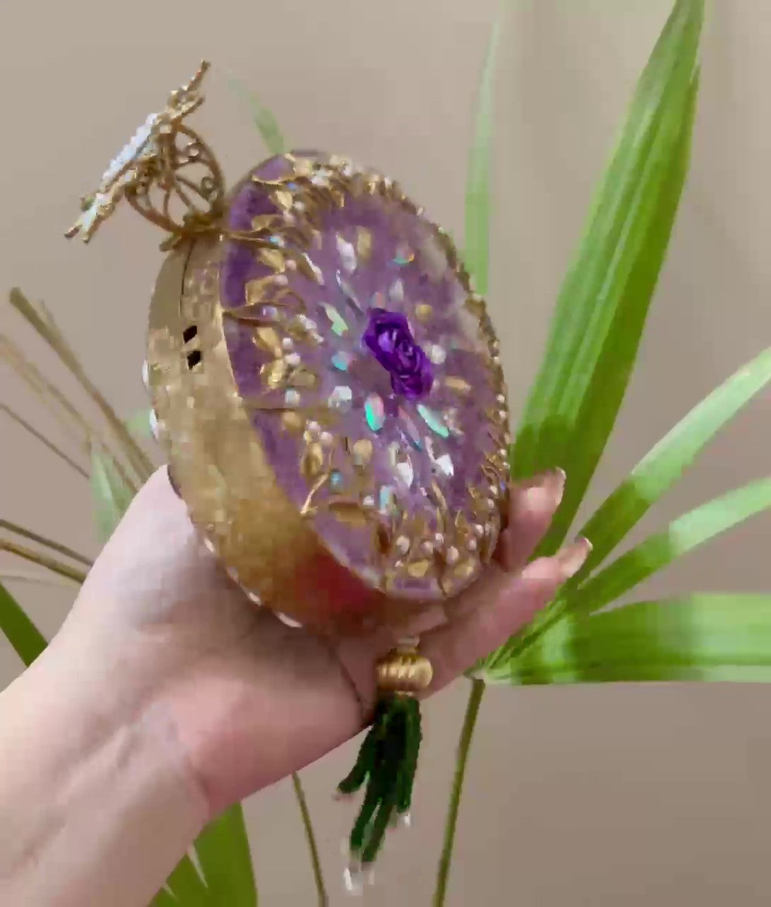 Elegant Handcrafted Turkish Clutch,The Jewel of Your Wardrobe-Money Back Assurance