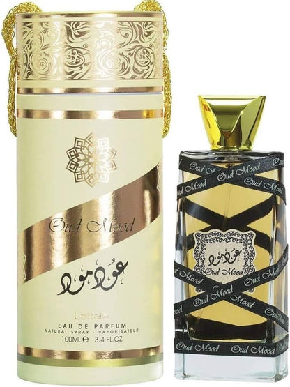 OUD MOOD 100ml – Arabic UAE Perfume  100% Original | Unisex Fragrance | Money-Back Guarantee