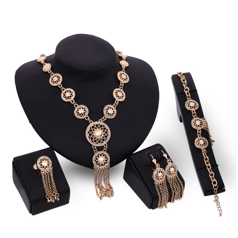 European And American Party Ladies Jewellery Set