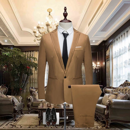 Wedding suit slim suit