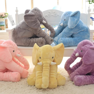 Elephant Doll Pillow Baby Comfort Sleep With