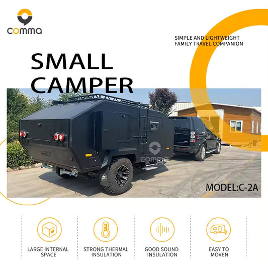 Mini off road camping caravan camper trailer off road campers