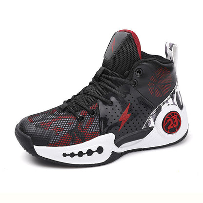 Children's Mesh Non-slip Wear-resistant Running Basketball Shoes