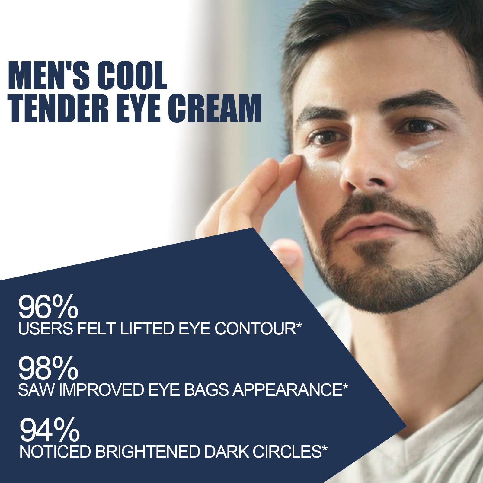 Men&#039;s Anti-aging Eye Cream Dilute Eye Fine Lines Repair Eye Bags Dark Circles Moisturizing And Firming Skin Eye Cream