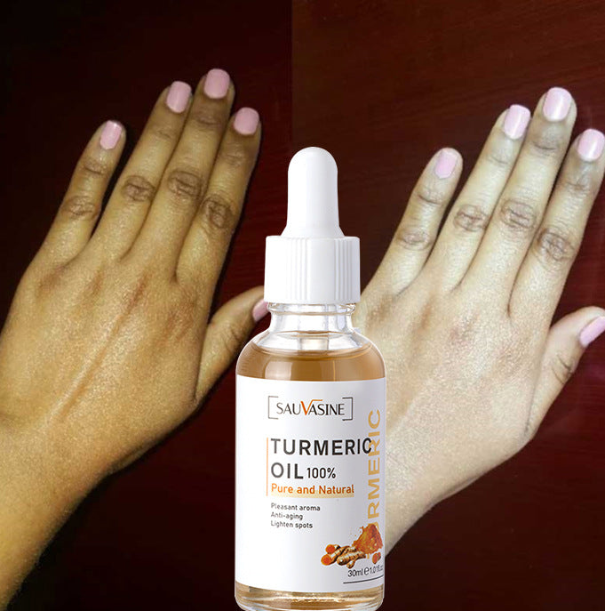 Cross-border Spot SAUVASINE Turmeric Oil Mild Moisturizing Facial Essential Oil 30ml Wholesale