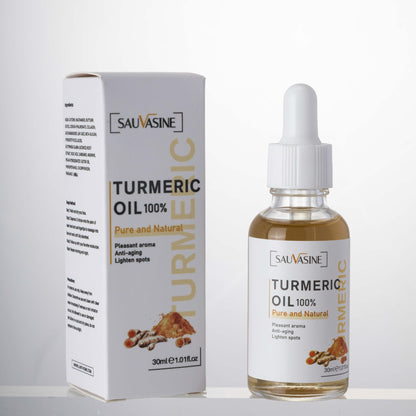 Cross-border Spot SAUVASINE Turmeric Oil Mild Moisturizing Facial Essential Oil 30ml Wholesale