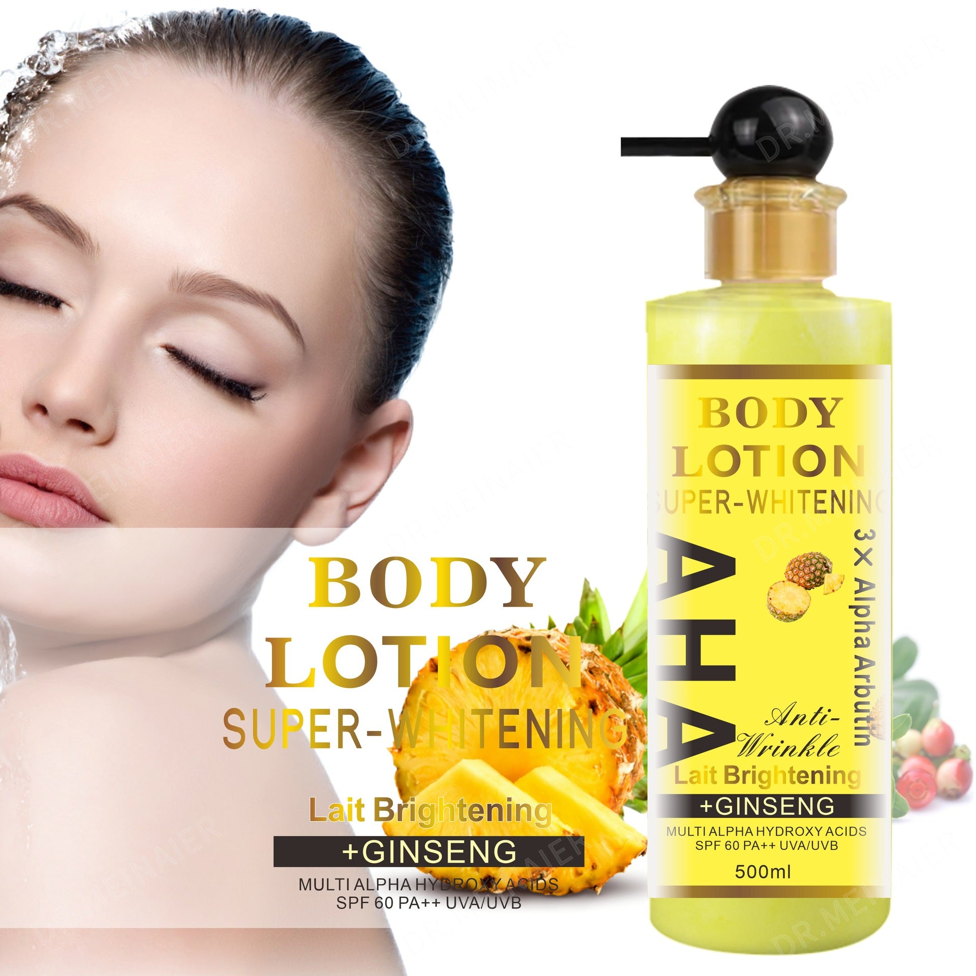 Cross-border Forrest Gump Body Lotion Whitening Bodylotion Hydrating And Moisturizing Skin Milk Is Refreshing And Non-greasy