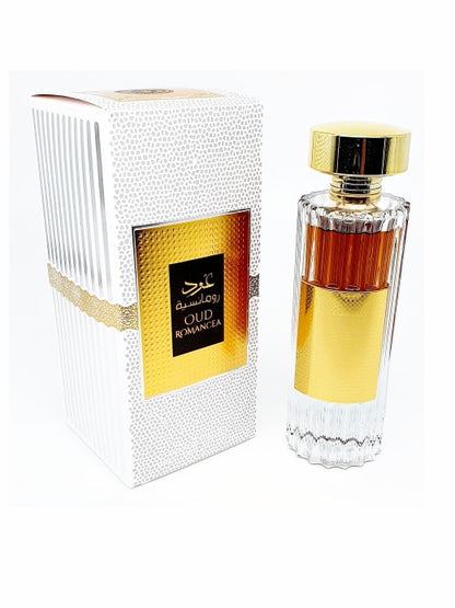 OUD ROMANCEA 100ml – Exclusive Arabian Eau de Parfum Spray by Al Zaafaran | Unisex | Long-Lasting Luxury Fragrance | 100% Original | Made in UAE