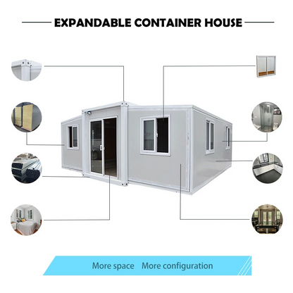 Luxury Villa Detachable House Portable Expandable Folding Expandable Container House 40ft Container Prefabricated Houses Home