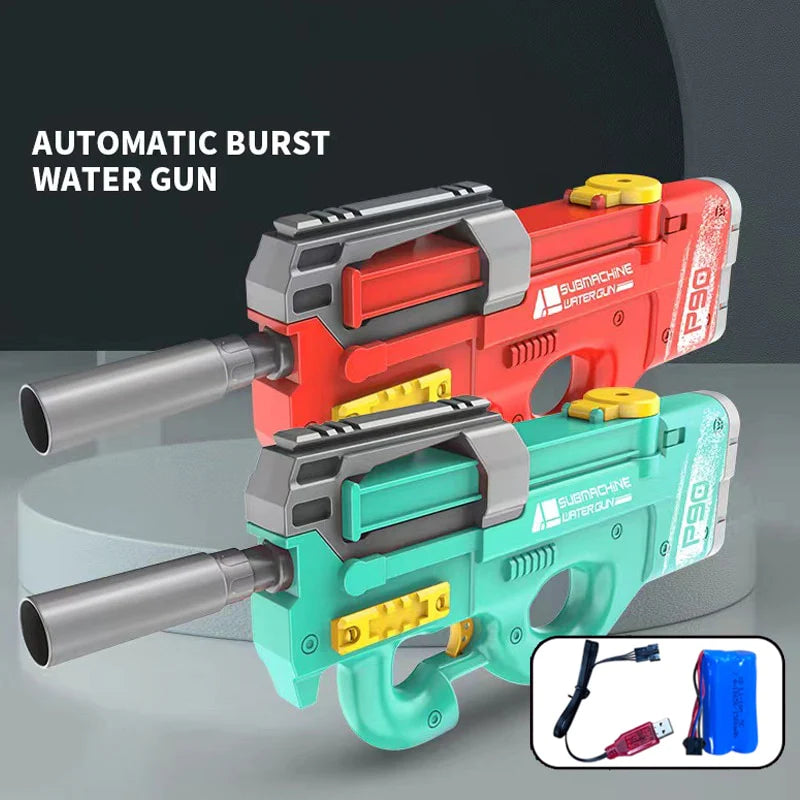 Automatic Electric Water Gun Toys Shark High Pressure Outdoor Summer Beach Toy Kids Adult Water Fight Pool Party Water Toy