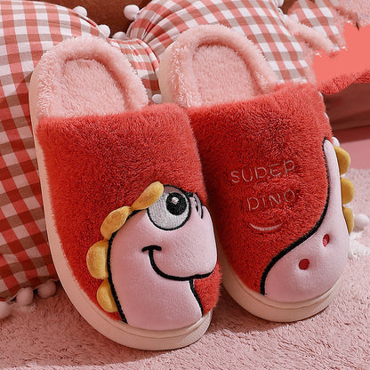 Warm Home Soft Bottom Couple Cotton Slippers For Men Winter