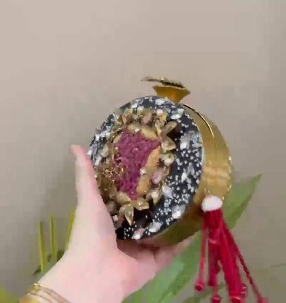 Handcrafted Turkish Luxury Clutch – The Jewel of Your Wardrobe 100% Original Branded-Money Back Guarantee