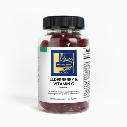 Elderberry & Vitamin C Gummies