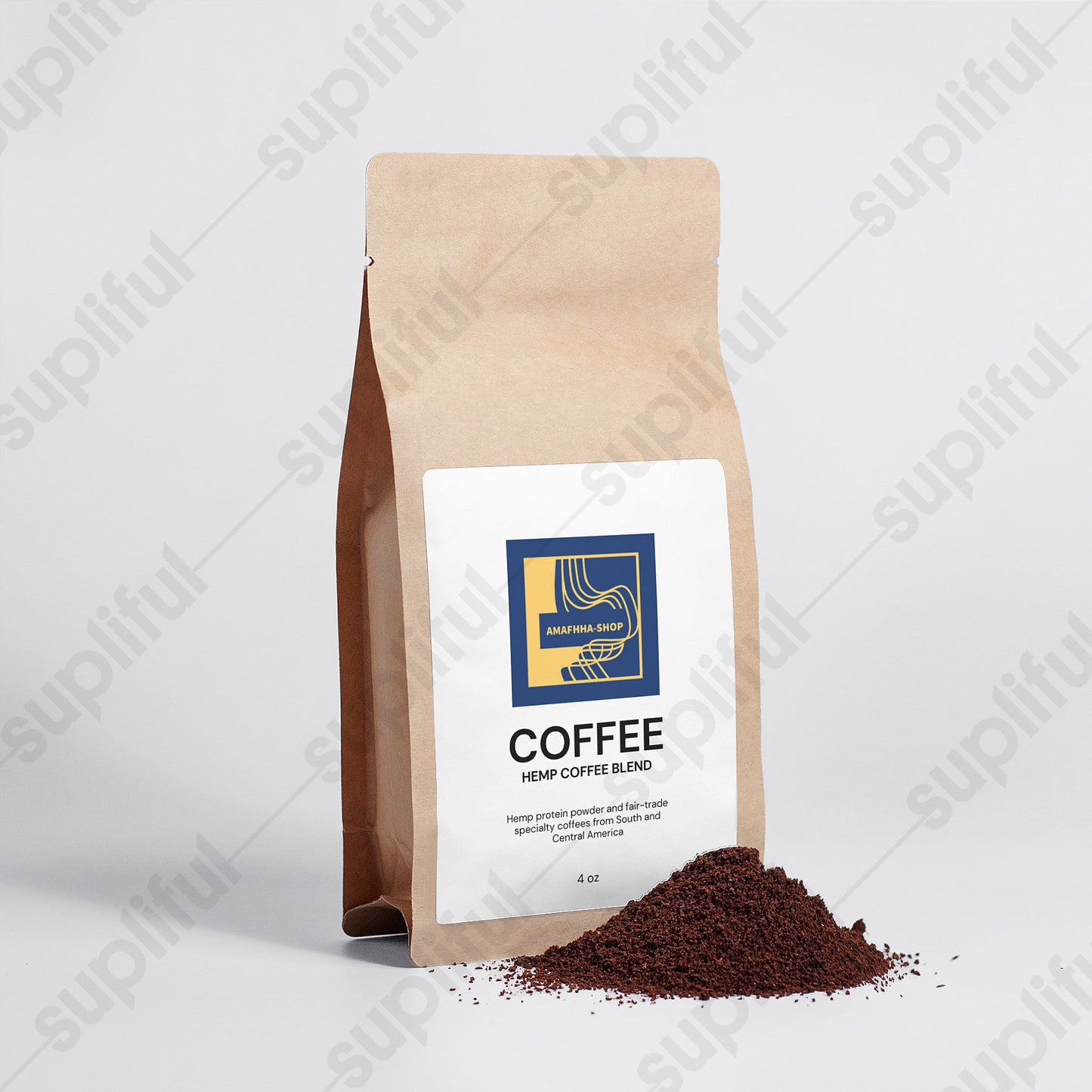 Hemp Coffee Blend - Medium Roast 4oz